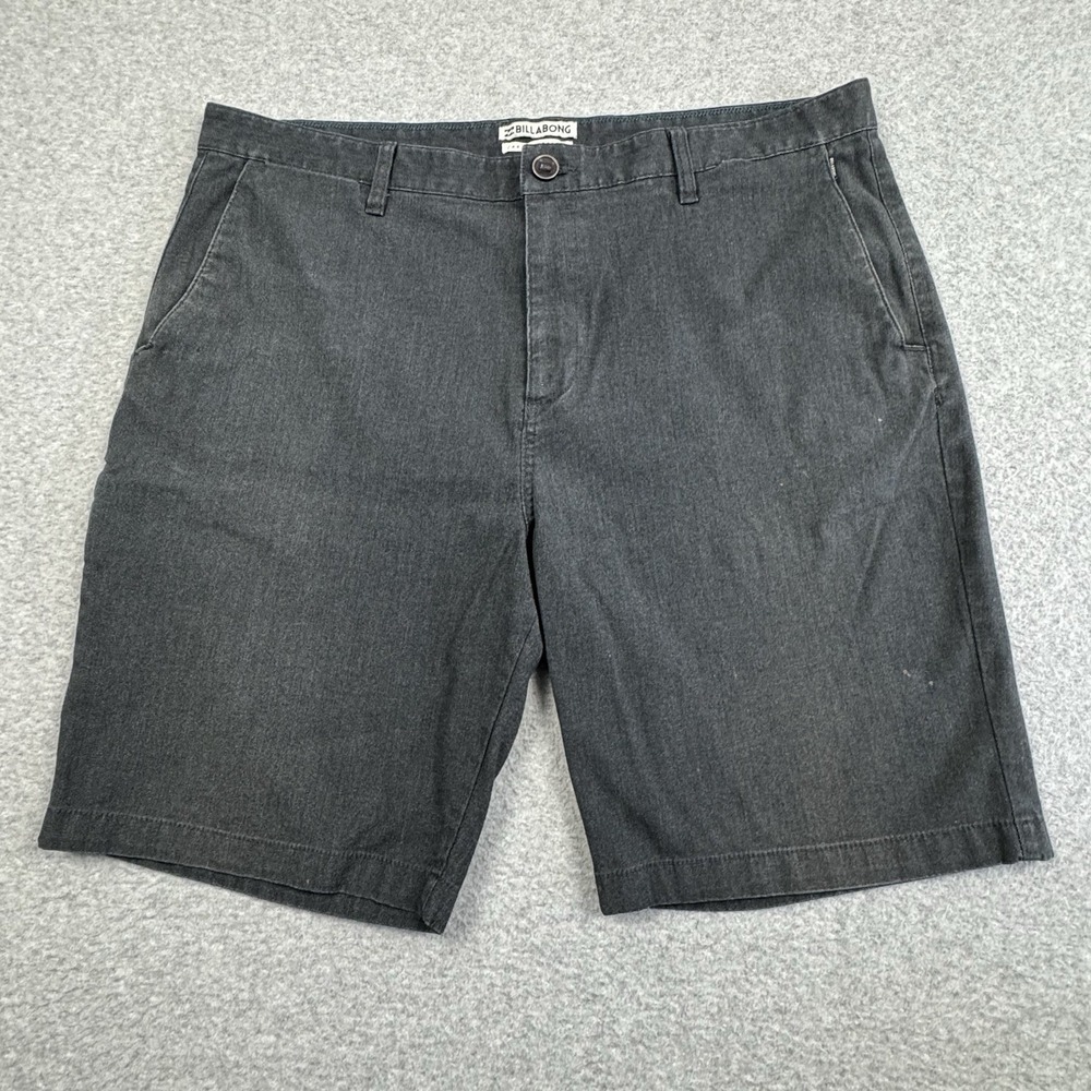 Billabong Carter Stretch Walking Shorts Mens 38x9 Hiking Beach Smart Casual Gray